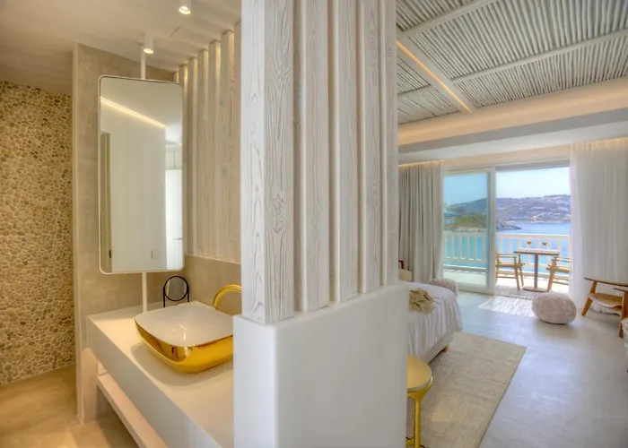 ホテル Icon Mykonos Megali Ammos